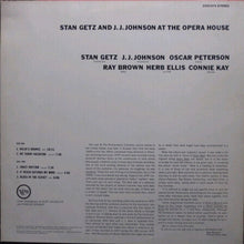 Carica l&#39;immagine nel visualizzatore di Gallery, Stan Getz And J.J. Johnson : At The Opera House (LP, Album, RE)
