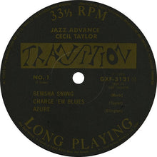 Carica l&#39;immagine nel visualizzatore di Gallery, The Cecil Taylor Quartet : Jazz Advance (LP, Album, Mono, Ltd, RE)
