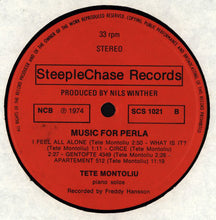 Carica l'immagine nel visualizzatore di Gallery, Tete Montoliu : Music For Perla (LP, Album)
