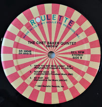 Carica l&#39;immagine nel visualizzatore di Gallery, The Chet Baker Quintet : Smokin&#39; With The Chet Baker Quintet (LP, Album, RE)
