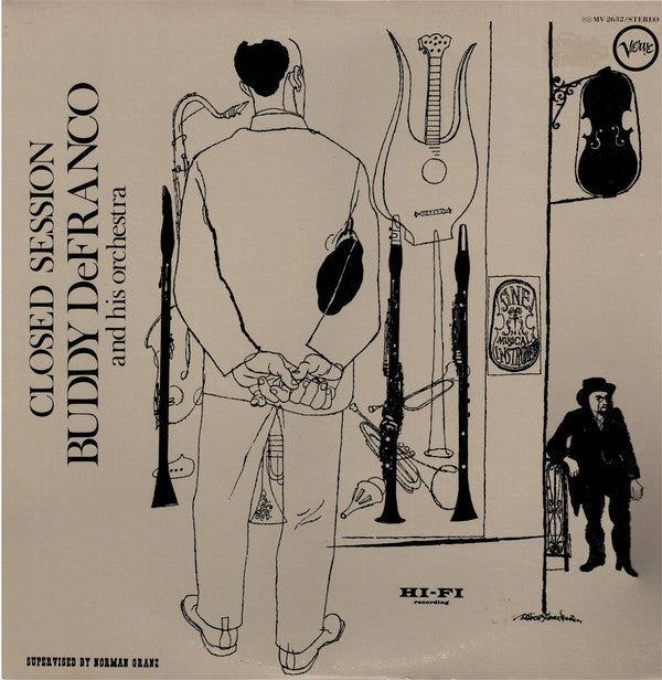 Buddy DeFranco And His Orchestra : Closed Session (LP, Album, RE)