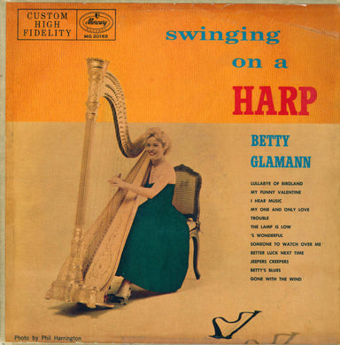 Betty Glamann : Swinging On A Harp (LP, Album)