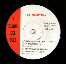 Carica l&#39;immagine nel visualizzatore di Gallery, Caterina Bueno : La Brunettina - Canzoni Rispetti E Stornelli Toscani (7&quot;, EP, RE)

