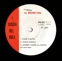 Carica l&#39;immagine nel visualizzatore di Gallery, Caterina Bueno : La Brunettina - Canzoni Rispetti E Stornelli Toscani (7&quot;, EP, RE)
