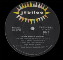 Carica l'immagine nel visualizzatore di Gallery, Jackie McLean Quintet : The Jackie McLean Quintet (LP, Album, Mono, RE)
