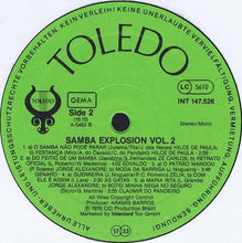 Carica l&#39;immagine nel visualizzatore di Gallery, Various : Samba Explosion 2 (12&quot;, Comp)
