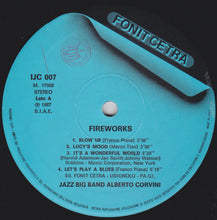 Carica l&#39;immagine nel visualizzatore di Gallery, Jazz Big Band Alberto Corvini : Fireworks (LP, Album)
