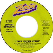 Carica l&#39;immagine nel visualizzatore di Gallery, The Sunset Bombers : I Can&#39;t Control Myself  / High Cotton (7&quot;, Single)
