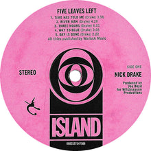 Carica l'immagine nel visualizzatore di Gallery, Nick Drake : Five Leaves Left (LP, Album, RE, 180)

