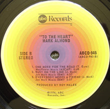 Carica l&#39;immagine nel visualizzatore di Gallery, Mark-Almond : To The Heart (LP, Album, Ter)
