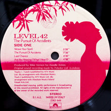 Carica l&#39;immagine nel visualizzatore di Gallery, Level 42 : The Pursuit Of Accidents (LP, Album)
