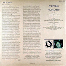 Carica l&#39;immagine nel visualizzatore di Gallery, Zoot Sims : Jazz Alive! A Night At The Half Note (LP, Album)
