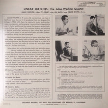 Carica l&#39;immagine nel visualizzatore di Gallery, Julius Wechter Quartet : Linear Sketches (LP, Album, RE)
