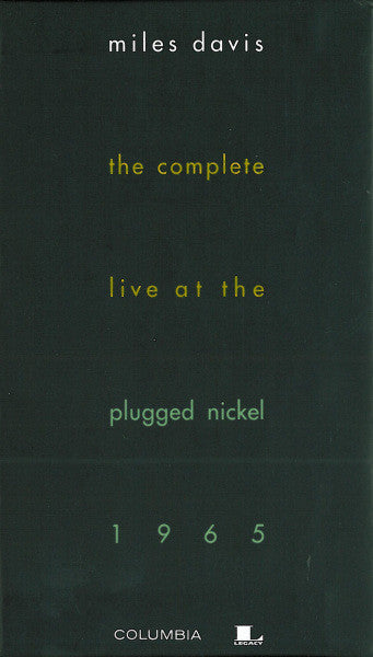 Miles Davis「Complete Plugged Nickel」SACD Miles Davis - The Complete Live at the Plugged Nickel 1965 - 8 x