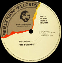 Carica l&#39;immagine nel visualizzatore di Gallery, Brew Moore : Brew Moore In Europe (LP, Album, RE)
