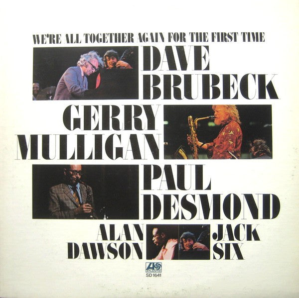 Dave Brubeck : We're All Together Again For The First Time (LP, Album)