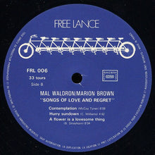 Carica l&#39;immagine nel visualizzatore di Gallery, Mal Waldron / Marion Brown : Songs Of Love And Regret (LP, Album)
