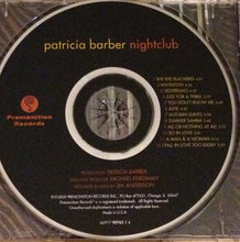 Carica l'immagine nel visualizzatore di Gallery, Patricia Barber : Nightclub (CD, Album, RE)

