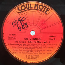 Carica l&#39;immagine nel visualizzatore di Gallery, Tete Montoliu : The Music I Like To Play - Vol. 1 (LP, Album)
