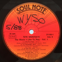 Carica l&#39;immagine nel visualizzatore di Gallery, Tete Montoliu : The Music I Like To Play - Vol. 1 (LP, Album)
