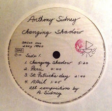 Carica l&#39;immagine nel visualizzatore di Gallery, Tony Sidney : Changing Shadow (LP)
