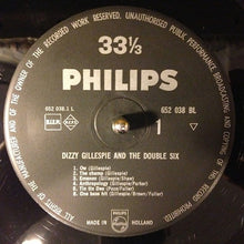 Carica l'immagine nel visualizzatore di Gallery, Dizzy Gillespie + Les Double Six : Dizzy Gillespie And The Double Six Of Paris (LP, Album, Mono)
