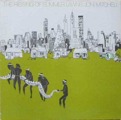 Joni Mitchell : The Hissing Of Summer Lawns (LP, Album, RE)