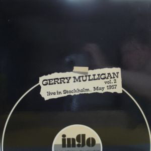 Gerry Mulligan : Live In Stockholm, May 1957 Vol. 2 (LP, Unofficial)