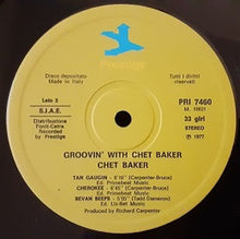 Carica l&#39;immagine nel visualizzatore di Gallery, The Chet Baker Quintet : Groovin&#39; With The Chet Baker Quintet (LP, Album, RE)
