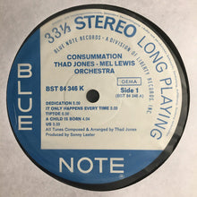 Carica l&#39;immagine nel visualizzatore di Gallery, Thad Jones &amp; Mel Lewis : Consummation (LP, Album)
