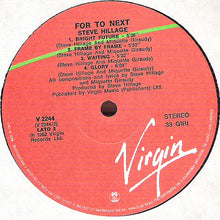 Carica l&#39;immagine nel visualizzatore di Gallery, Steve Hillage : For To Next (LP, Album)
