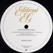 Carica l&#39;immagine nel visualizzatore di Gallery, Fripp &amp; Eno : (No Pussyfooting) (LP, Album, RE)
