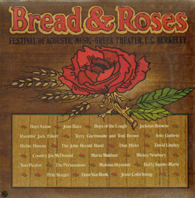 Various : Bread & Roses: Festival Of Acoustic Music (2xLP, Comp, Gat)