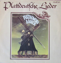 Carica l'immagine nel visualizzatore di Gallery, Joachim Piatkowski &amp; Wolfgang Rieck : Plattdeutsche Lieder (LP, Album)
