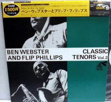 Ben Webster, Flip Phillips : Classic Tenors, Vol.2 (LP, Comp, Mono)