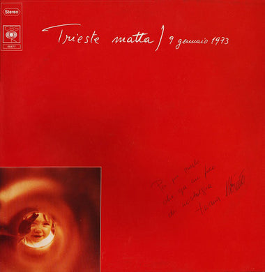 Lorenzo Pilat : Trieste Matta 9 Gennaio 1973 (LP, Album, Gat)