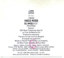 Carica l&#39;immagine nel visualizzatore di Gallery, Vasco Rossi : Gli Angeli (CD, Shape, Single, Promo)
