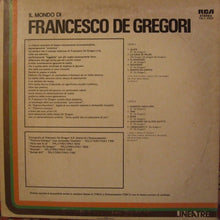 Carica l&#39;immagine nel visualizzatore di Gallery, Francesco De Gregori : Il Mondo Di Francesco De Gregori (LP, Comp)
