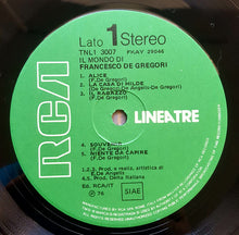 Carica l&#39;immagine nel visualizzatore di Gallery, Francesco De Gregori : Il Mondo Di Francesco De Gregori (LP, Comp)
