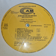 Carica l&#39;immagine nel visualizzatore di Gallery, Ugo Calise : Sette Mari (Avventura Musicale Nei Mari Del Mondo) (LP)
