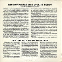 Carica l&#39;immagine nel visualizzatore di Gallery, The Nat Pierce-Dick Collins Nonet / Charlie Mariano Sextet : The Nat Pierce-Dick Collins Nonet / The Charlie Mariano Sextet (LP, Comp, RE)
