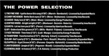 Carica l'immagine nel visualizzatore di Gallery, Various : The Power Selection (CD, Comp, Mixed)
