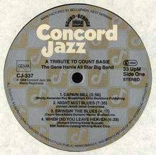 Carica l&#39;immagine nel visualizzatore di Gallery, The Gene Harris All Star Big Band : Tribute To Count Basie (LP)
