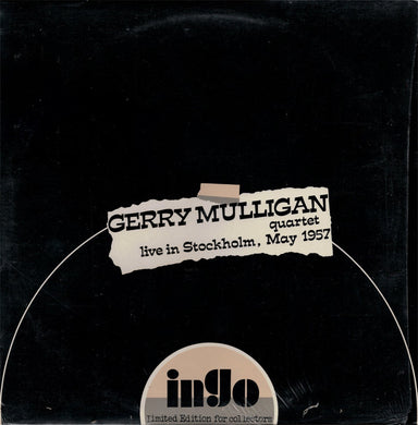 Gerry Mulligan Quartet : Live In Stockholm, May 1957 (LP, Unofficial)