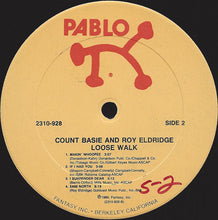 Carica l&#39;immagine nel visualizzatore di Gallery, Count Basie &amp; Roy Eldridge : Loose Walk (LP)

