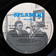 Carica l&#39;immagine nel visualizzatore di Gallery, Gianni Basso &amp; Guido Manusardi : Maestro + Maestro = Exciting Duo (LP, Album)
