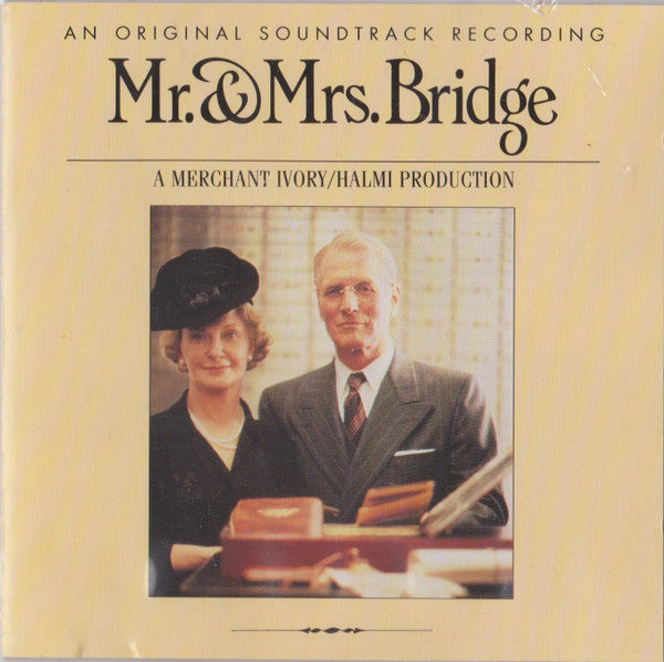 Richard Robbins - Various : Mr. & Mrs. Bridge (An Original Soundtrack Recording) (CD, Album)