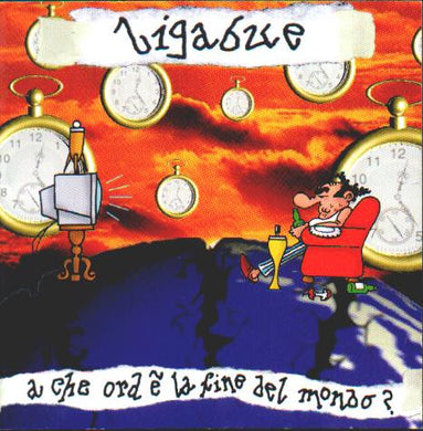 Luciano Ligabue : A Che Ora È La Fine Del Mondo? (CD, Album, Jew)