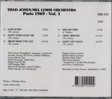 Carica l&#39;immagine nel visualizzatore di Gallery, Thad Jones / Mel Lewis Orchestra : Paris 1969 - Vol. 1 (CD)
