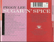 Carica l&#39;immagine nel visualizzatore di Gallery, Peggy Lee : Sugar &#39;N&#39; Spice (CD, Album, RE, RM)
